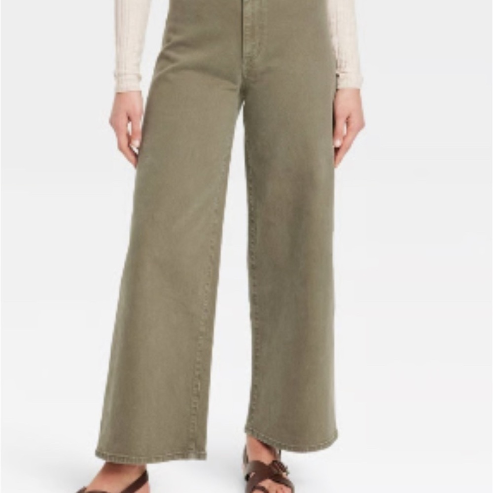 Universal Thread High Rise Olive Jeans